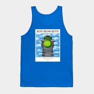 Rene Meowgritte Tank Top